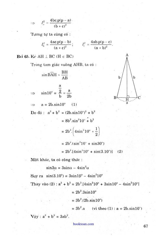 Phân loại và phương pháp giải các dạng toán Hình học 10 31