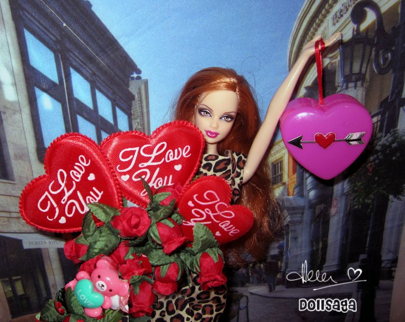 Happy Valentine s day barbie Helen s Doll Saga