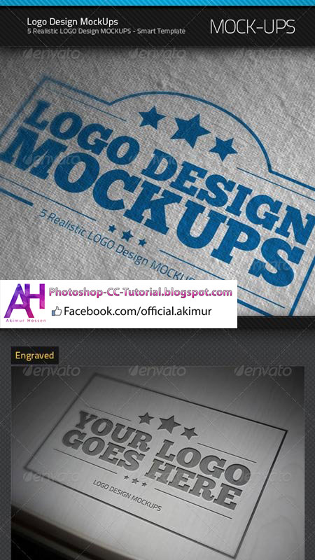 Download Logo Design MockUps Photoshop PSD | 1500x1000 | 324 - Photoshop cc tutorial