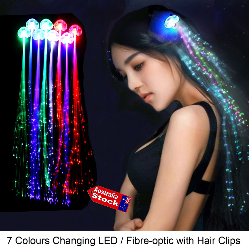 GIRLS  AND BOYS FIBRE OPTIC LIGHT  LED COLOUR CHANGING LAMP