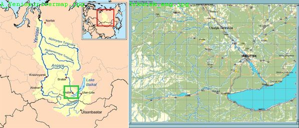 Map Of Irkutsk
