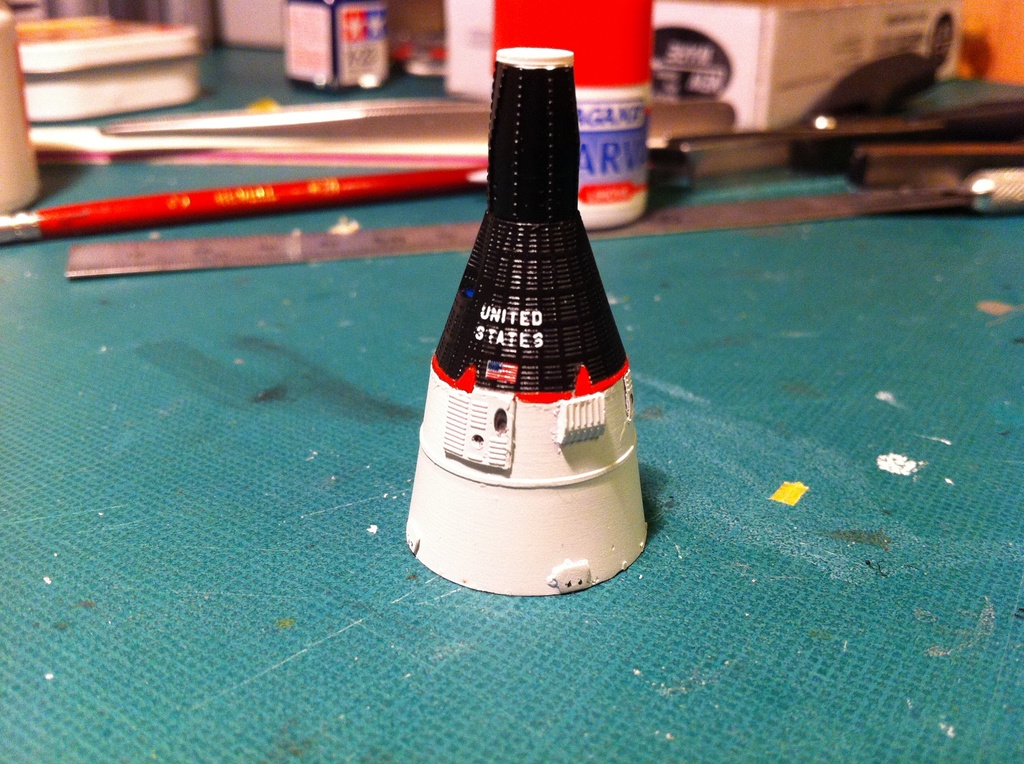 1/144 NewWare Titan II Launch Vehicle - FINISHED - Work In Progress ...