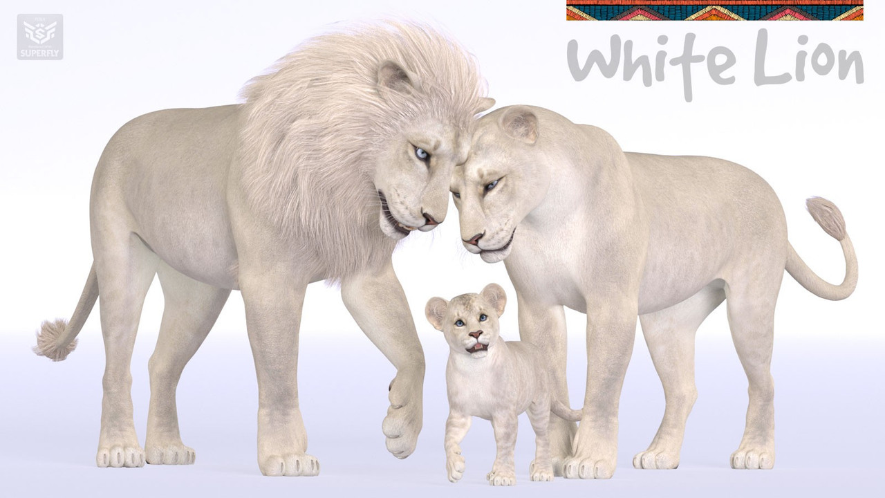 CWRW White Lion for the HiveWire Lion Family