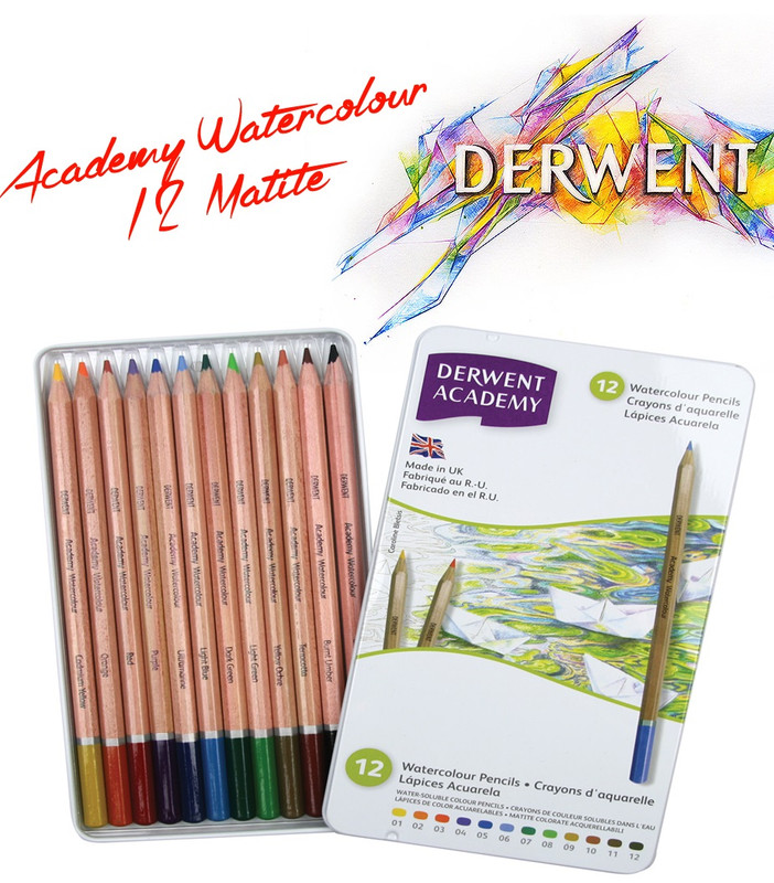 Matite colorate Derwent Academy - recensione e prova 