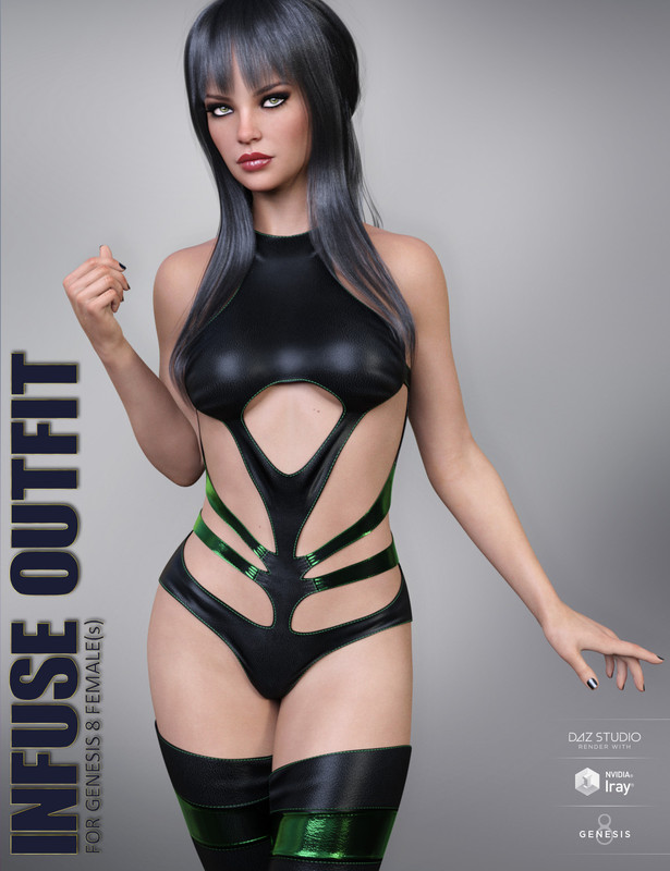 Infuse Outfit for Genesis 8 Females by lilflame
