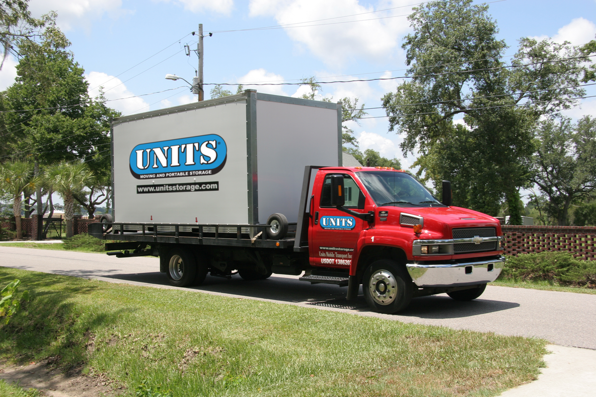 UNITS Moving and Portable Storage is a great alternative to traditional self storage. Have a 12' or 16' container delivered to your home or business, and either keep it there, have it moved to another location, or stored in our secure warehouse.