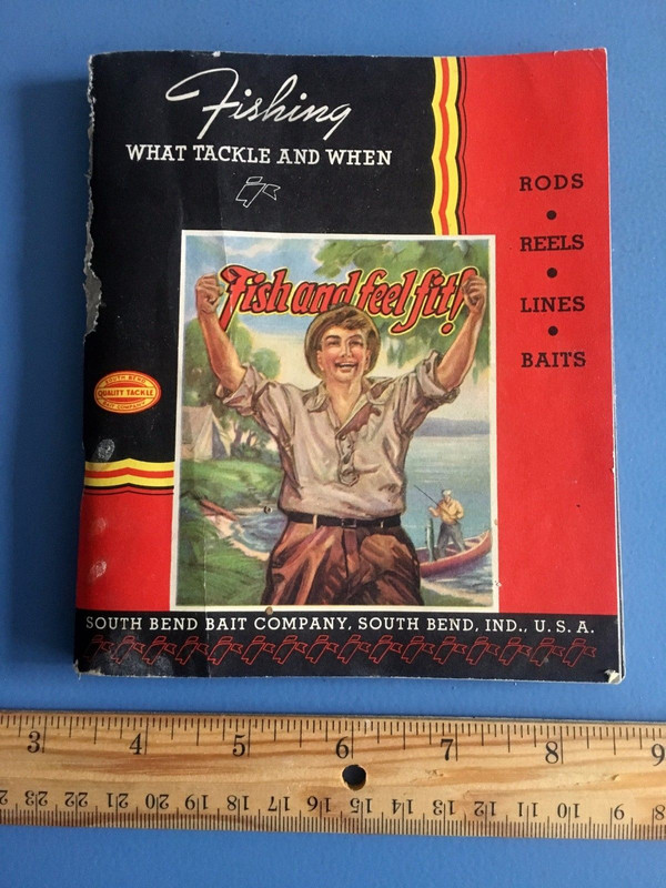Buy Vintage 1953 Print Ad for South Bend Fly Rods and Reels Online