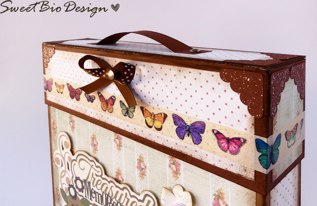 Scatola Valigia porta Album – Suitcase box Album holder DIY – Sweetbiodesign  SweetbioDesign