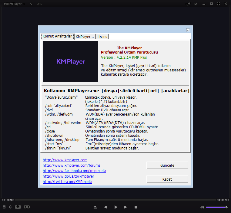 The KMPlayer 4.2.2.21 Final | Katılımsız