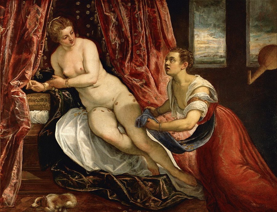 Tintoretto_Danae_1580_Museo_di_Belle_Arti_di