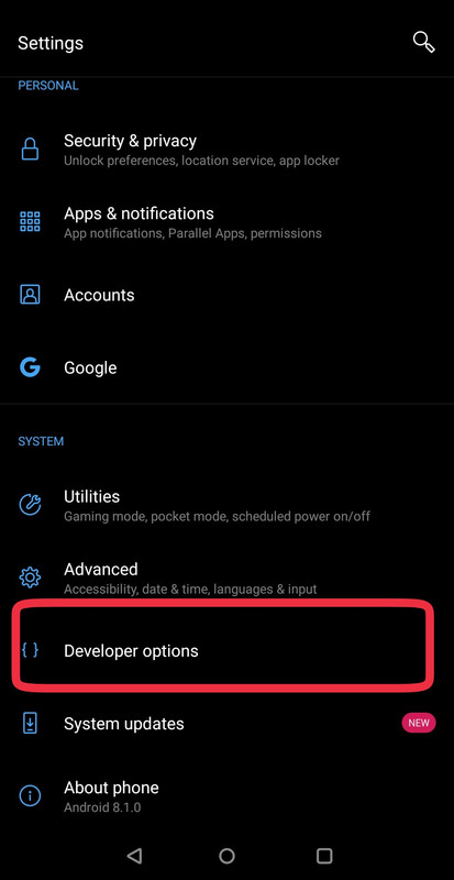 Cara mengaktifkan Developer Options pada peranti Android 2