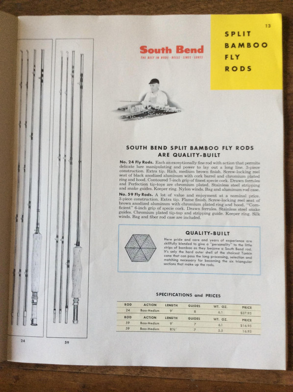 SOUTH BEND Fly Rod Catalog Listings, 1924-1954 - Page 2 - The