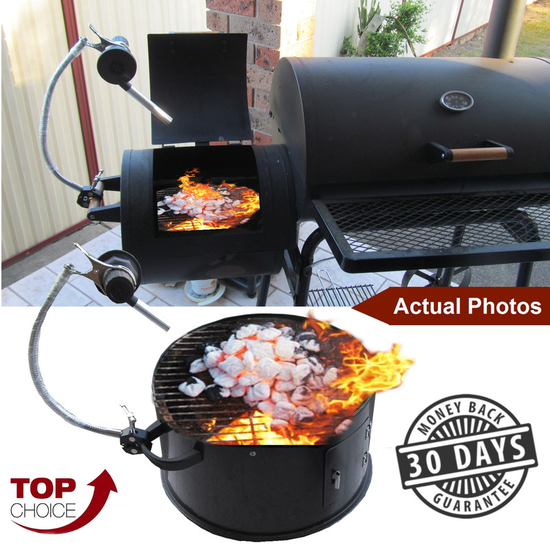 iBLOW CORDLESS ELECTRIC BLOWER / FAN BARBECUE BBQ SMOKERS CHARCOAL Charcoal Smoker Won't Get Hot Enough