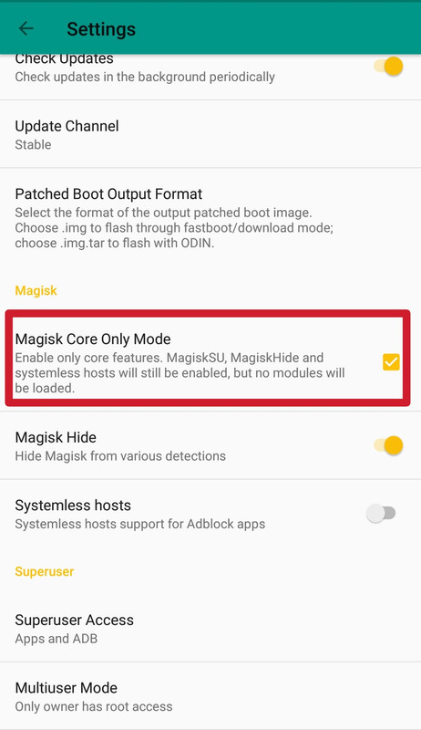 Cara bermain Fortnite pada Android yang telah dipasang Magisk 3