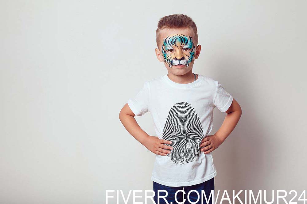 Download Free download kids t shirt mockup KT11 - Photoshop cc tutorial