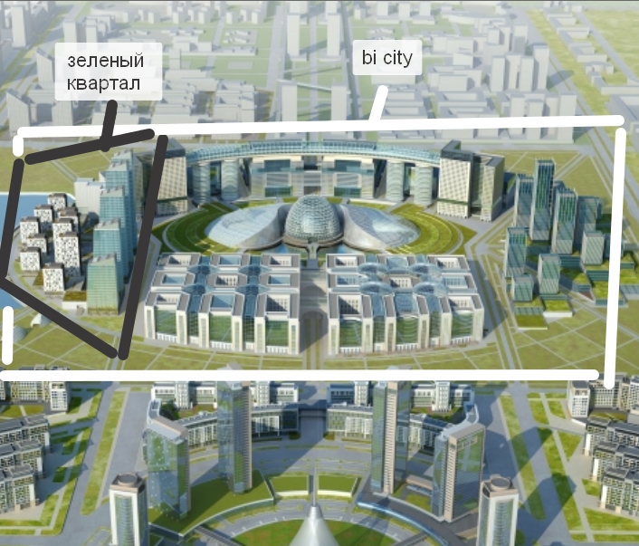 Зеленый квартал план застройки