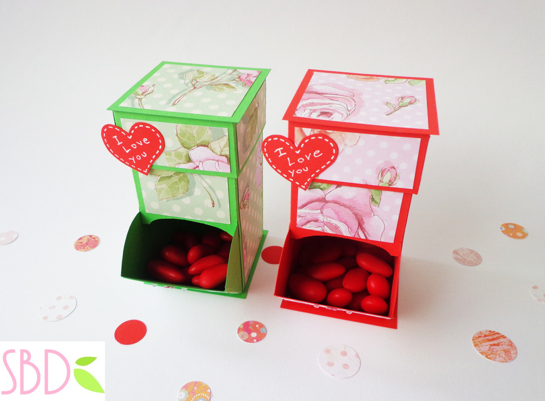 Tutorial: Scatola cuore San Valentino 2 ♥ 