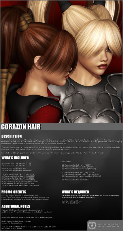 Corazon Hair 2-in-1