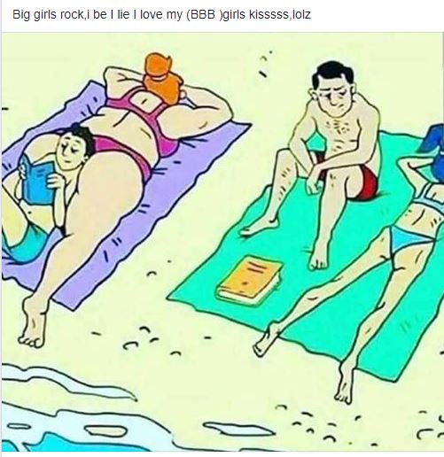 See How Lady Compare Fat And Slim Girls Funny Meme Steemit
