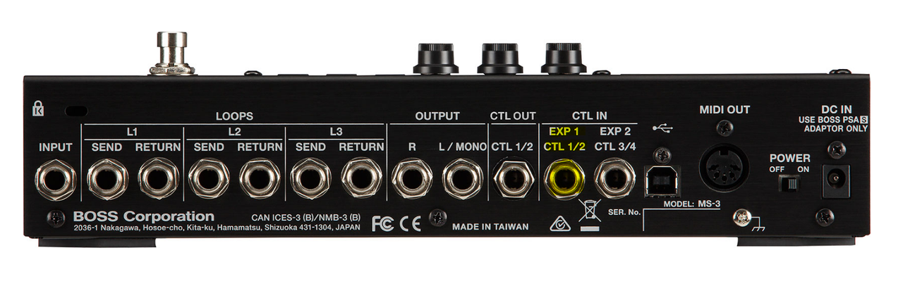 Boss MS-3 MULTI EFFECTS SWITCHER FAQ - Page 2