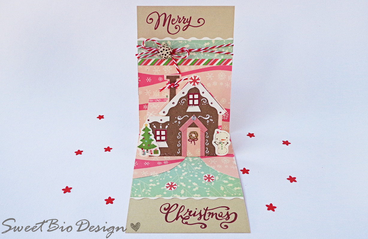 Cardmaking] Biglietto Pop up Casetta – Pop up House Card