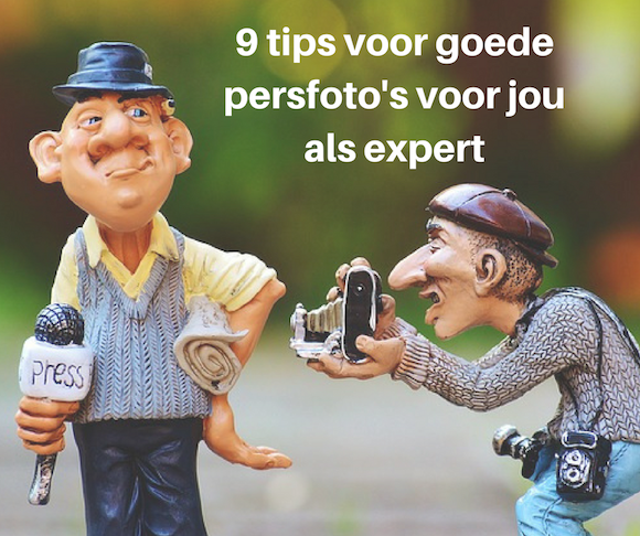 9 tips voor goede persfoto's voor jou als expert