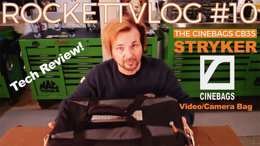 ROCKETT VLOG #10 "Cinebags Tech Review"