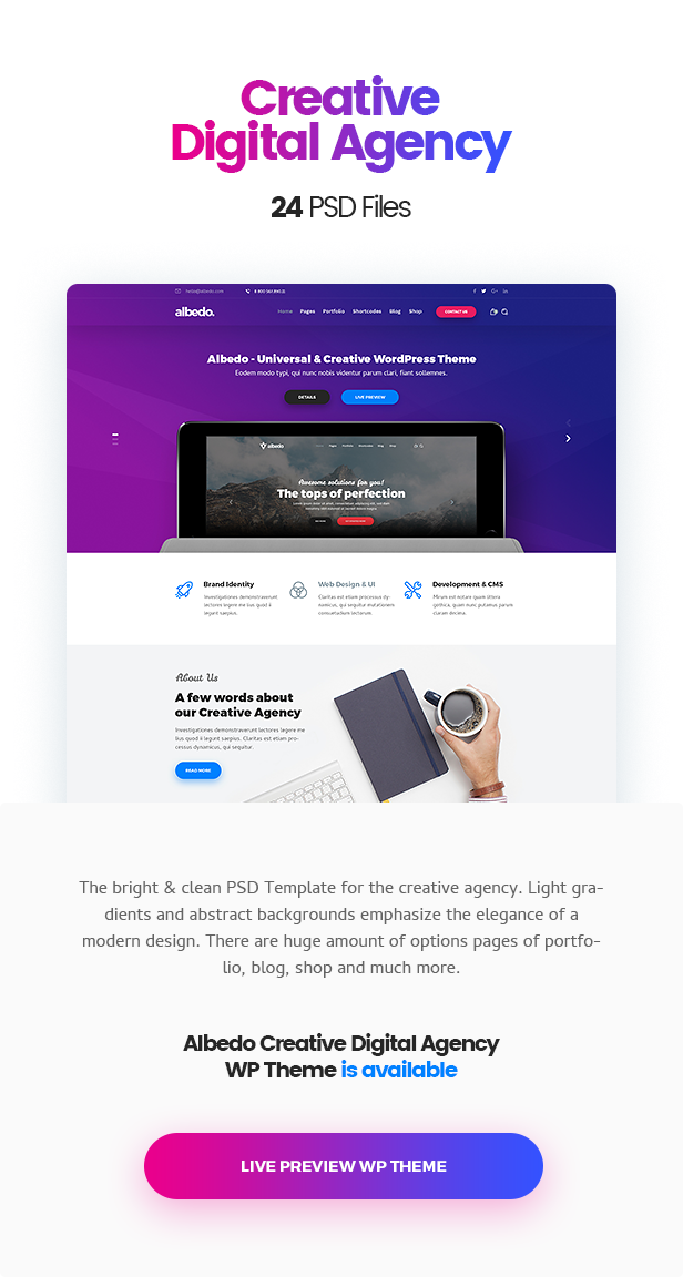 Albedo - Universal and Multipurpose Soft Material PSD Template - 7