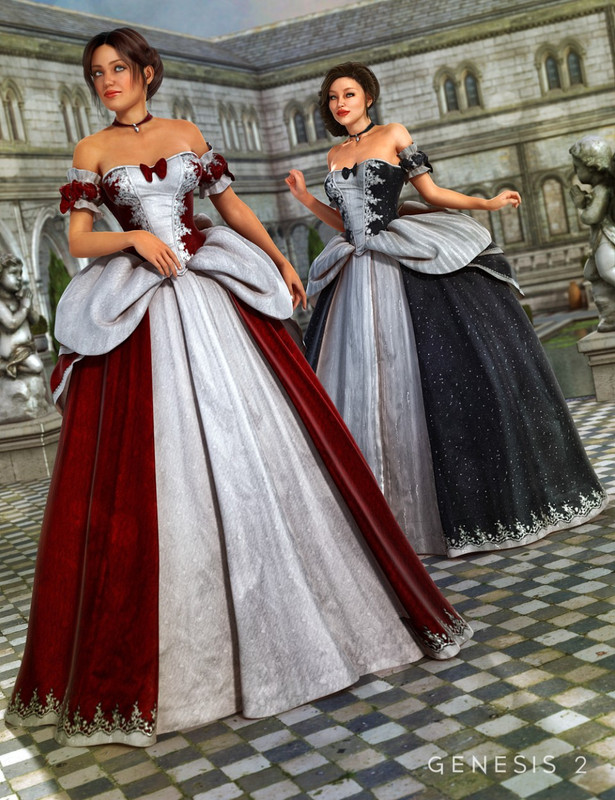 Cinderella Ball Gown Textures