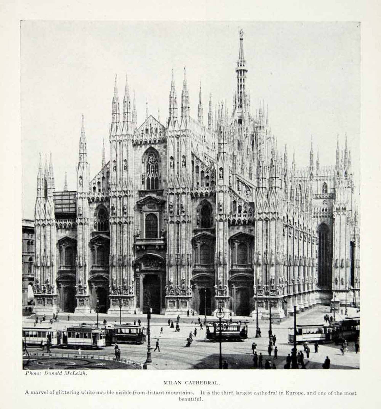 Миланский собор после войны