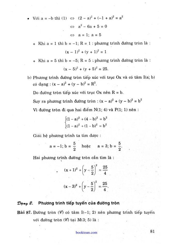 Phân loại và phương pháp giải các dạng toán Hình học 10 45