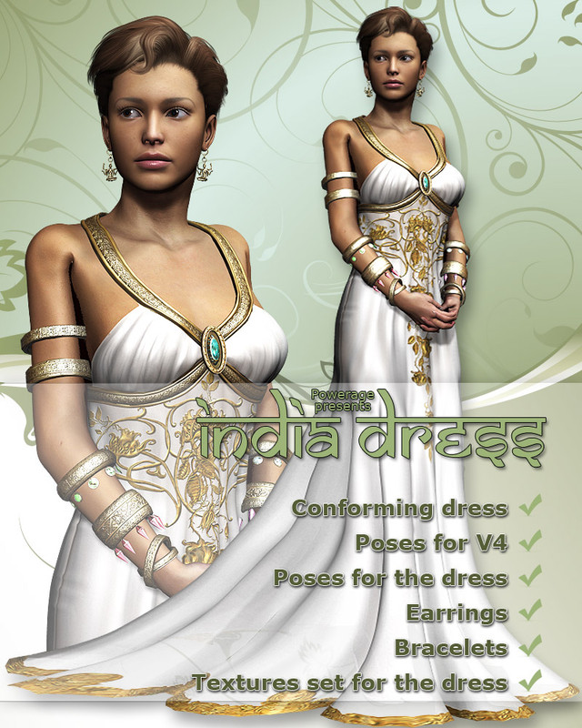 India Dress by powerage