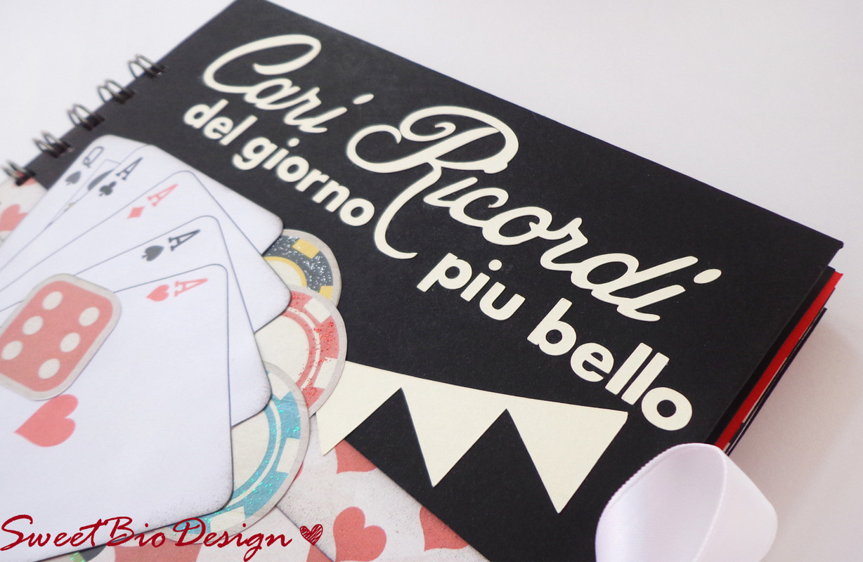 Album Tema Poker Per I Ricordi Di Un Matrimonio Poker Theme Wedding Album Sweetbiodesign Sweetbiodesign