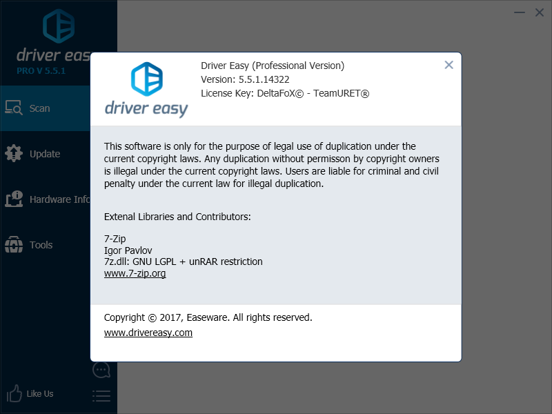 DriverEasy Professional 5.6.5.9698 | Katılımsız