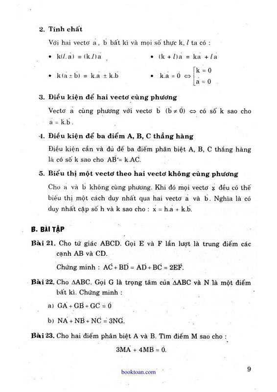 Phân loại và phương pháp giải các dạng toán Hình học 10 8