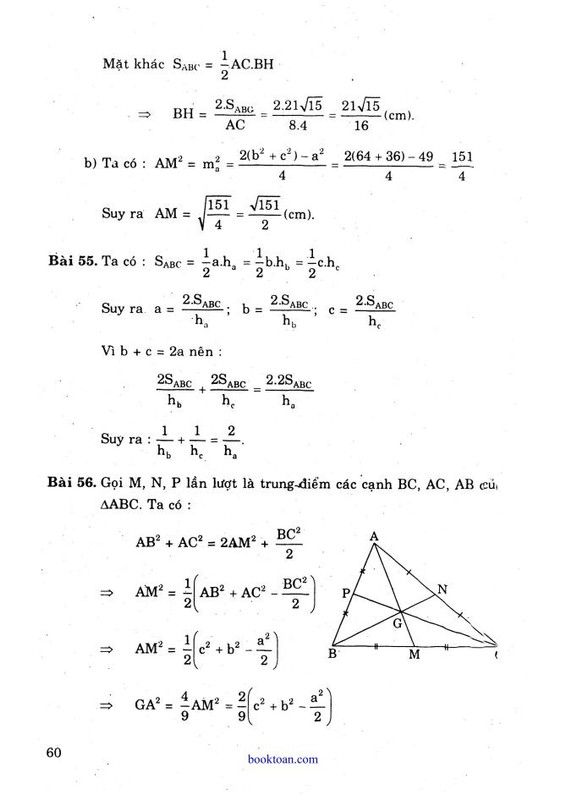 Phân loại và phương pháp giải các dạng toán Hình học 10 24