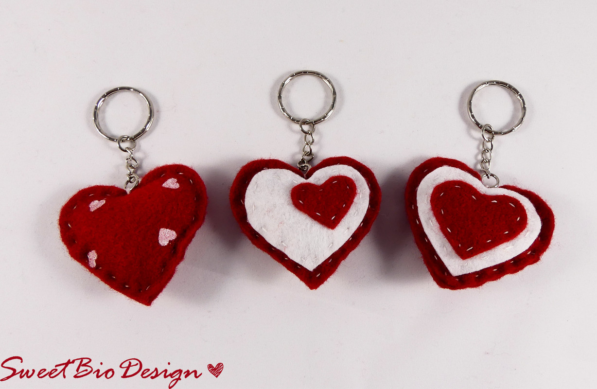 Cuori in feltro San Valentino – Felt hearts Valentine's – Sweetbiodesign  SweetbioDesign