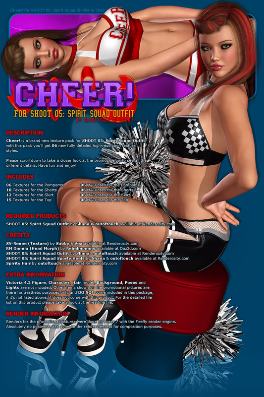 Cheer! for SHOOT 05: Spirit Squad Outfit