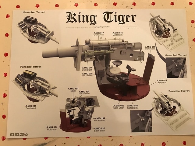 Takom King Tiger 1 35 With Henschel Turret Full Interior