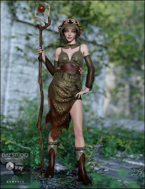 Woodland Magic for Genesis 3 Female(s)