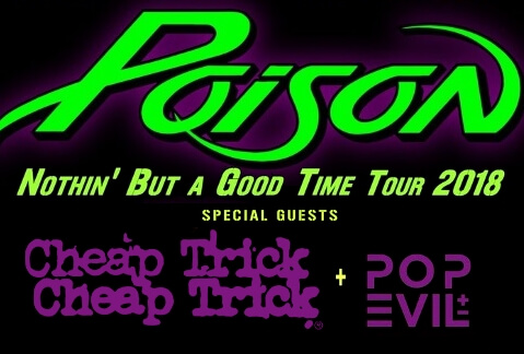 POISON Kicks Off Tour In Irvine, CA (May 18)
